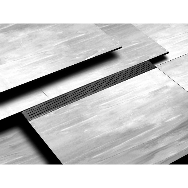 HEATGENE Linear Grid Shower Drain & Reviews Wayfair